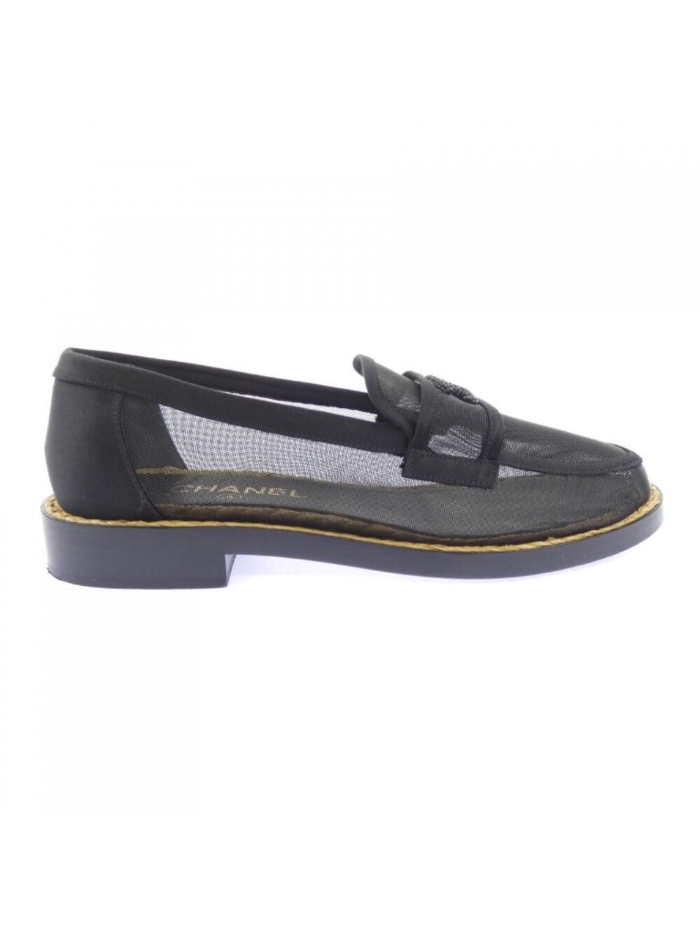 Chanel Loafers Shoes Black